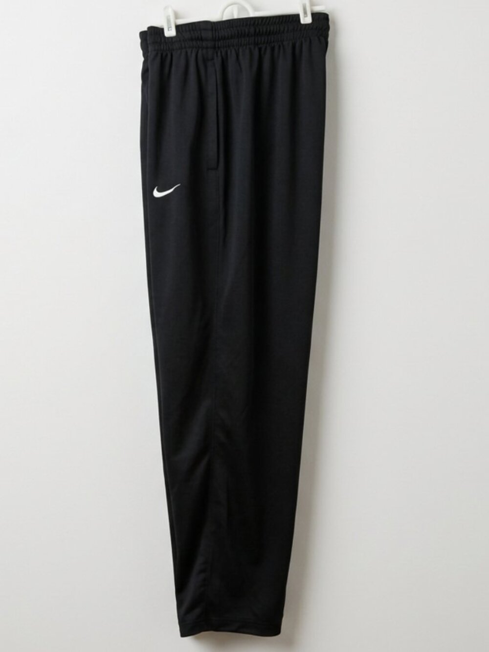 Nike Men's Black Dri-FIT Therma Training Track Pants with Zipper Pocket